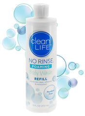 No-Rinse: botella de espuma para rellenar y uso diario sin agua