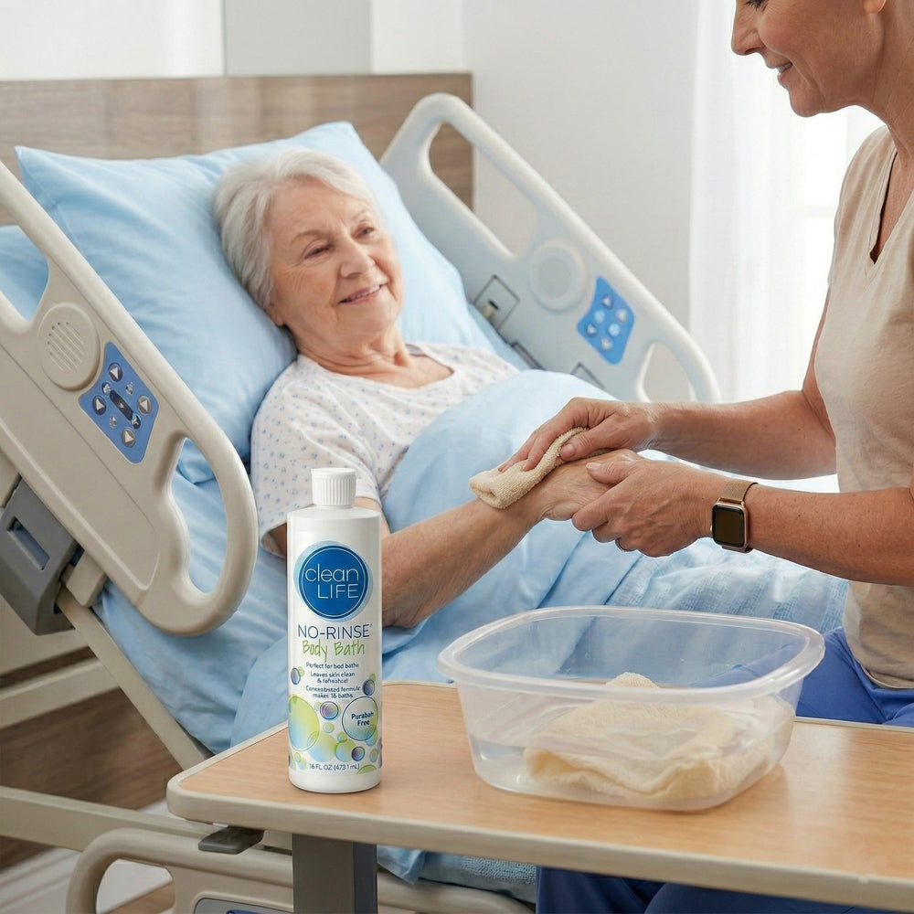 No-Rinse Elimina Olores Externos, ideal para camping y actividades al aire libre.