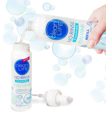 No-Rinse: piel hidratada tras la limpieza con espuma suave