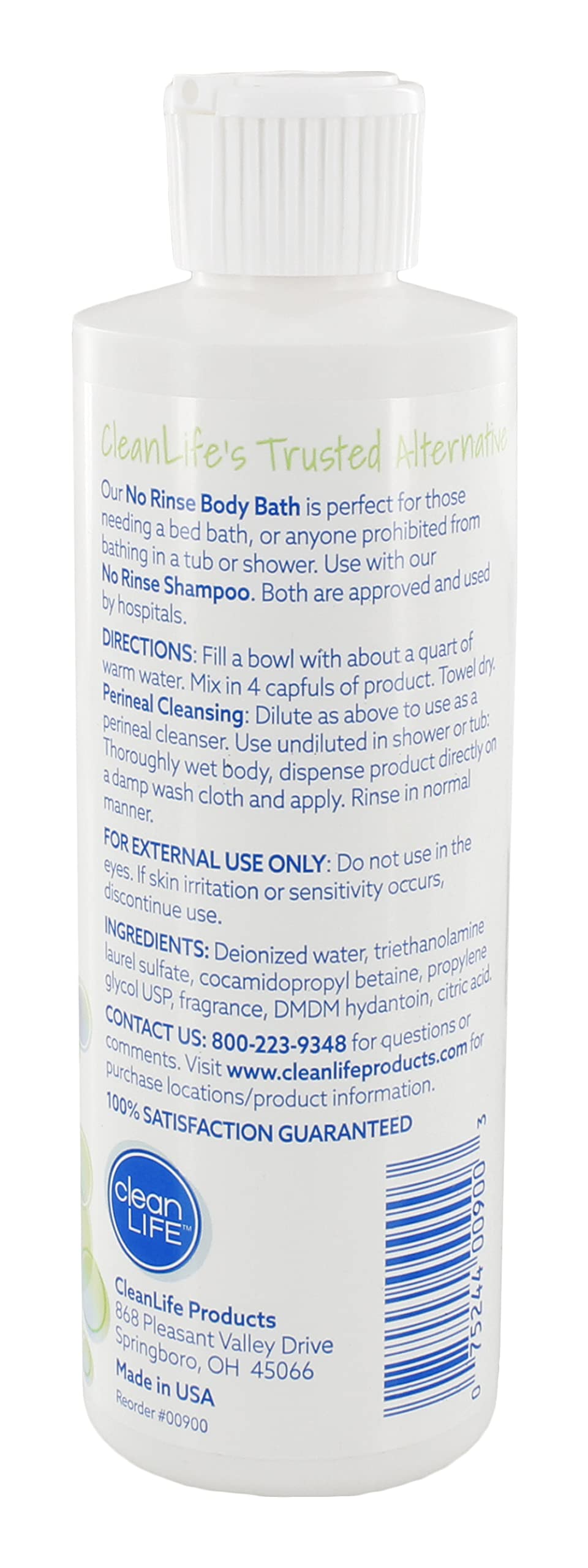 No-Rinse Uso Camping Viaje, solución de limpieza portátil para viajes.