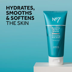 Textura cremosa del suero corporal intensivo de No7 para aplicación suave
