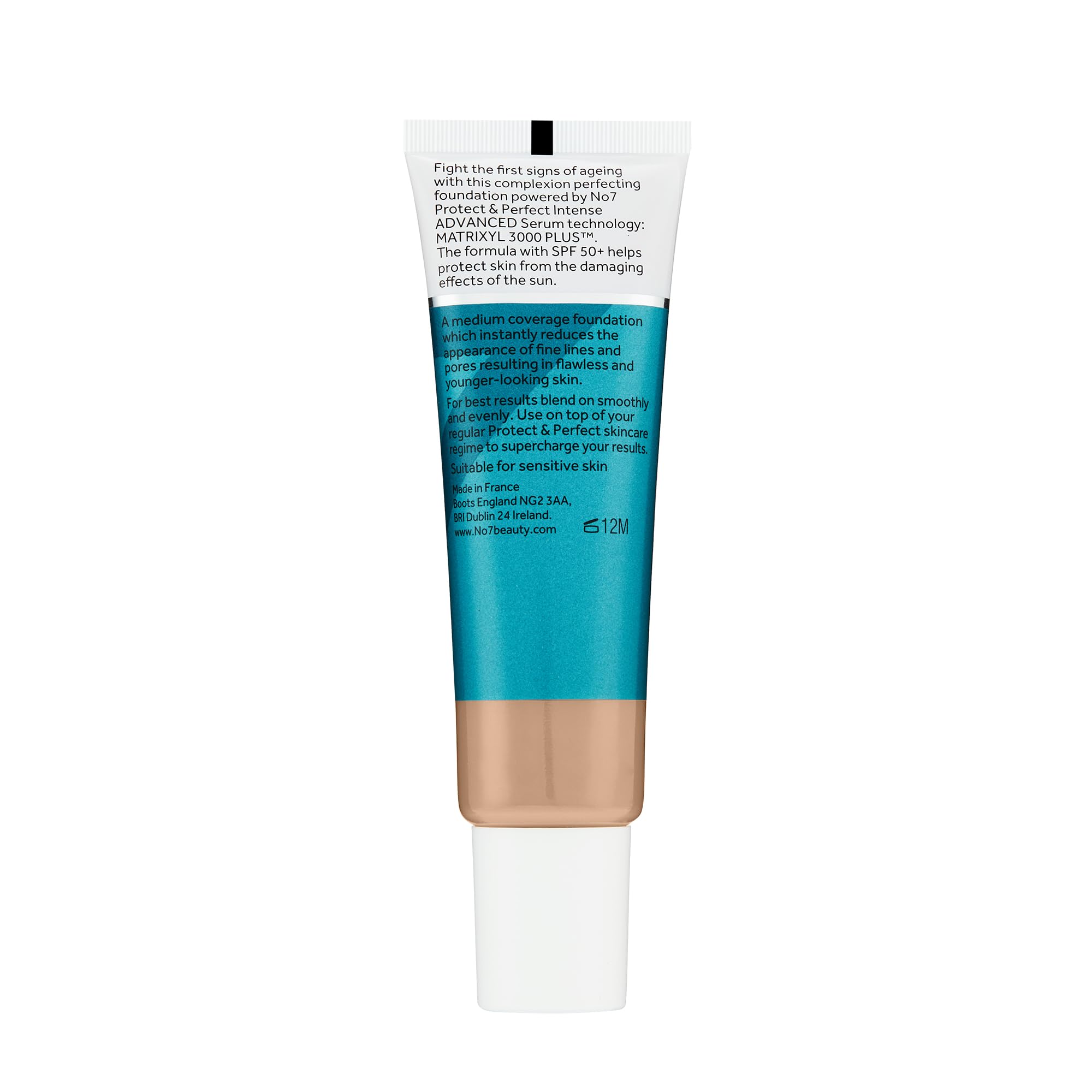No7 Protect & Perfect rutina diaria: base de maquillaje ideal para uso diario.