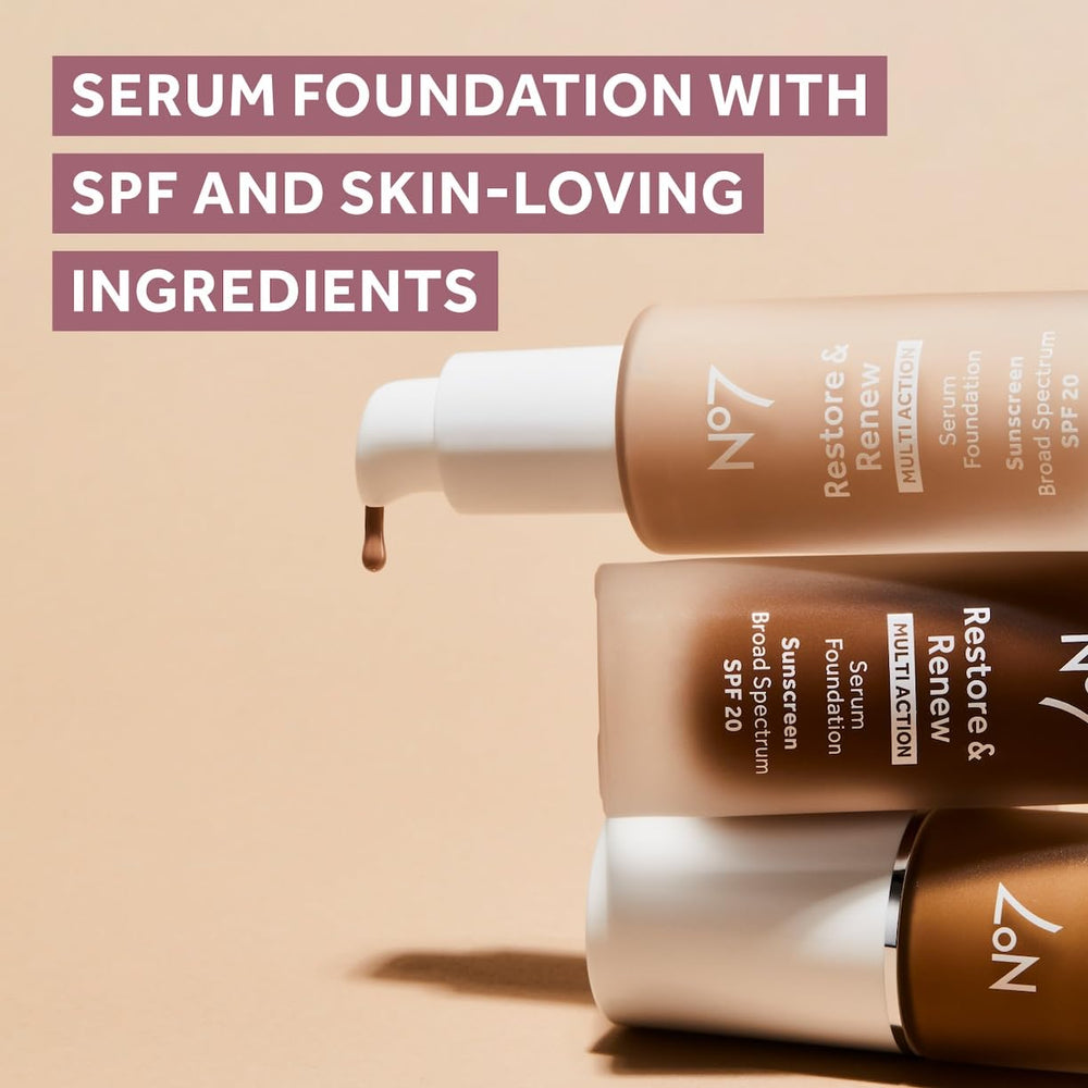 No7 Restore & Renew protección SPF 20 para uso diario