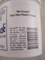 No Crack crema de manos en aplicación: cuidado suave para manos secas.