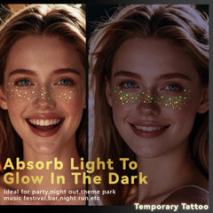 Noerrors pecas brillantes resplandor noche: brillo blanco visible en entornos oscuros