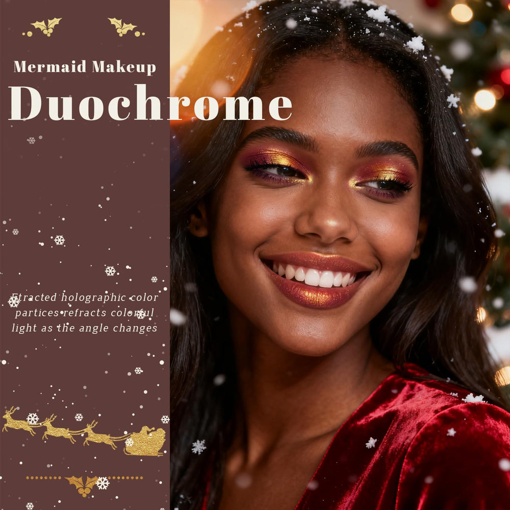 Noerrors Duocromo Burdeos Oro Brillo textura cremosa facilita aplicación suave.