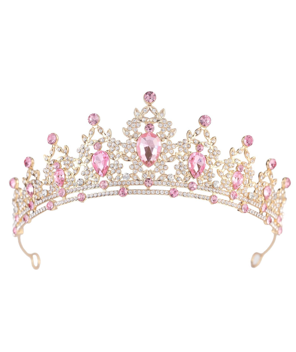 Corona de cristal NOIMTTY, diadema para princesa, brillo deslumbrante para ocasiones especiales.
