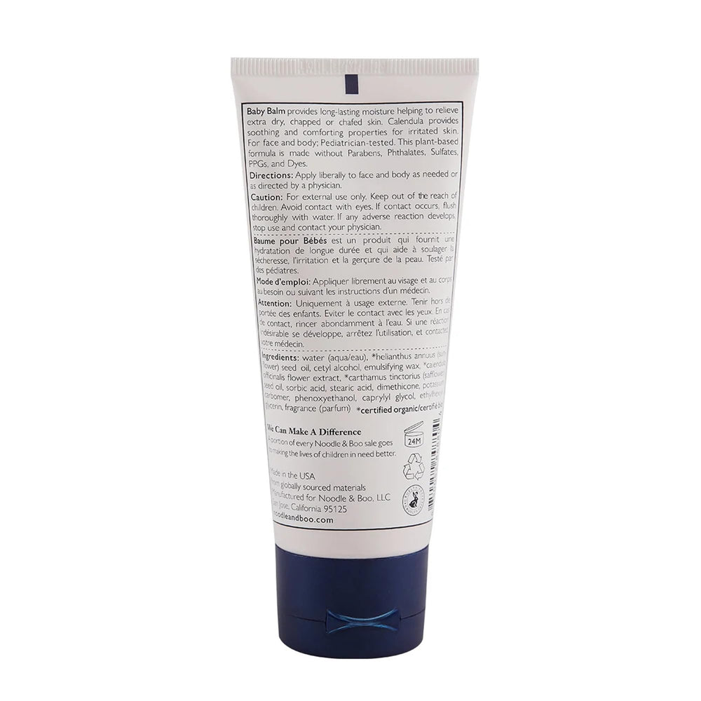 Noodle & Boo Baby Balm para cuerpo, piel suave e hidratada todo el día
