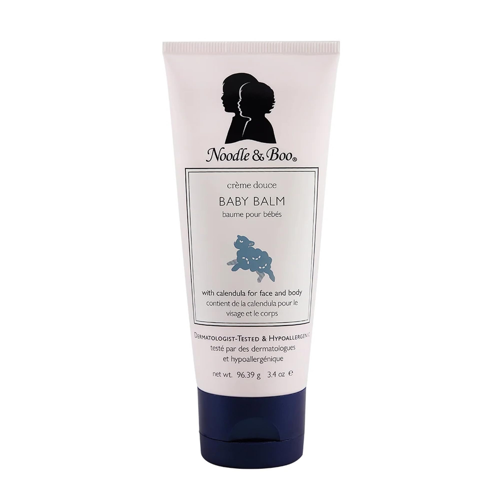 Noodle & Boo Baby Balm para rostro, hidratación suave de larga duración