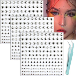 nooepc gemas faciales labio-stud para un look audaz y temporal