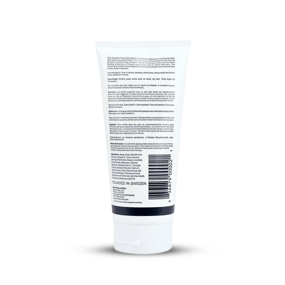 Nordic Care Crema para pies: textura cremosa para reparaciones suaves y comodidad diaria.