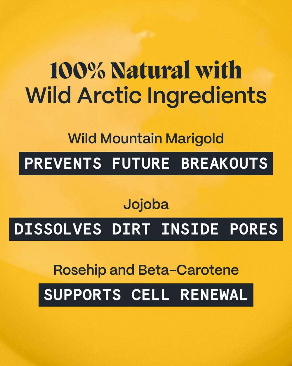 Bálsamo Norse Organics Aplicación Manual, fácil de aplicar con la palma de la mano.