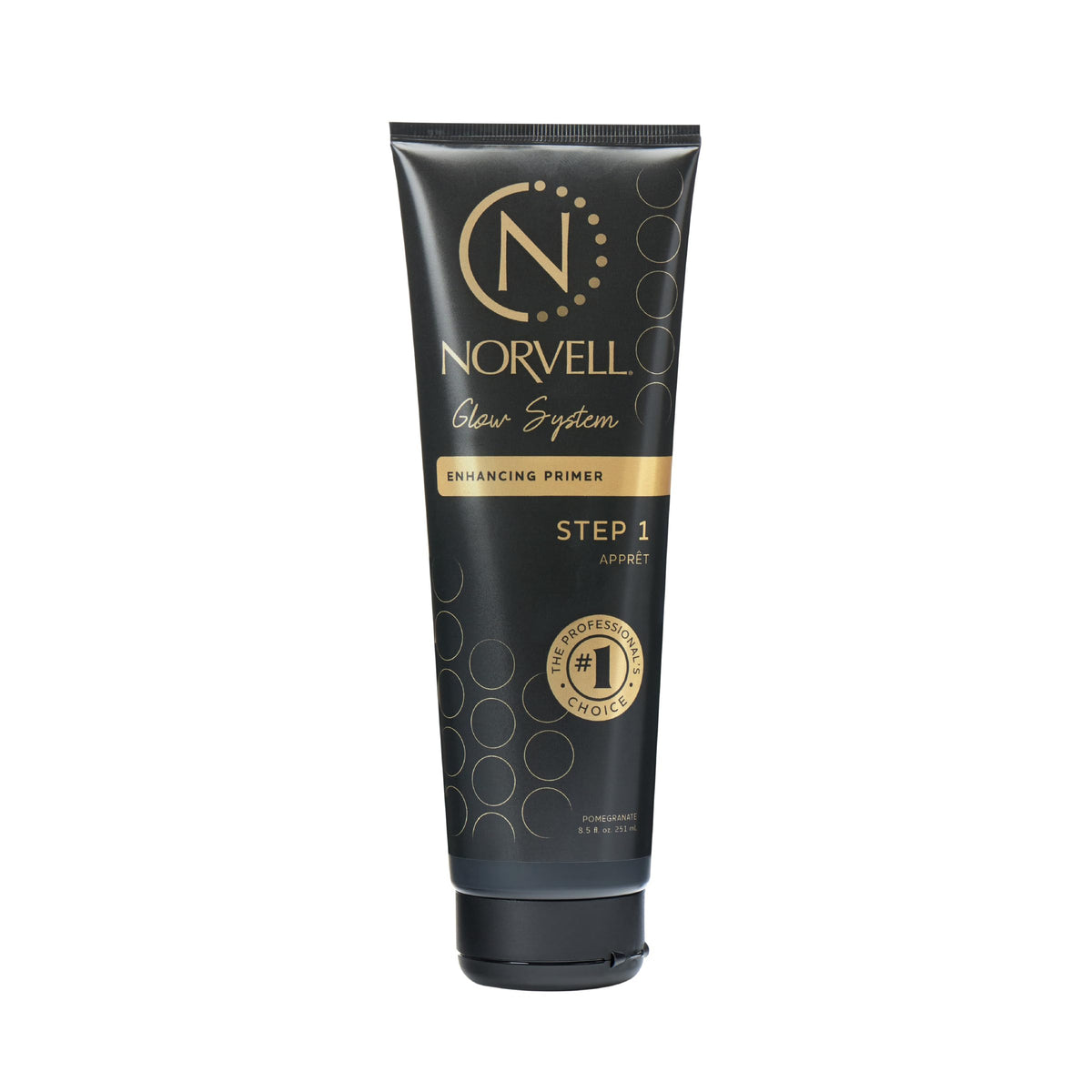 Norvell Glow System Primer textura sedosa para aplicación suave y uniforme