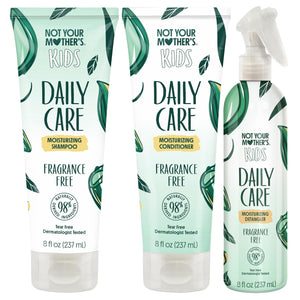 Not Your Mother's Kids Daily Care Bundle champú sin fragancia limpia suavemente el cabello.
