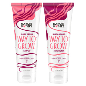 Not Your Mother's Way to Grow Shampoo en botella para limpieza suave del cabello