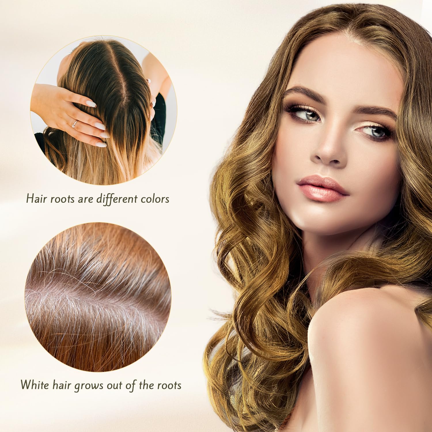 Nova Hair Dye Shampoo deja el cabello oscuro suave y brillante.