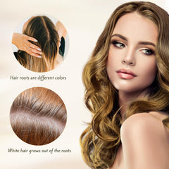 Nova Hair Dye Shampoo deja el cabello oscuro suave y brillante.