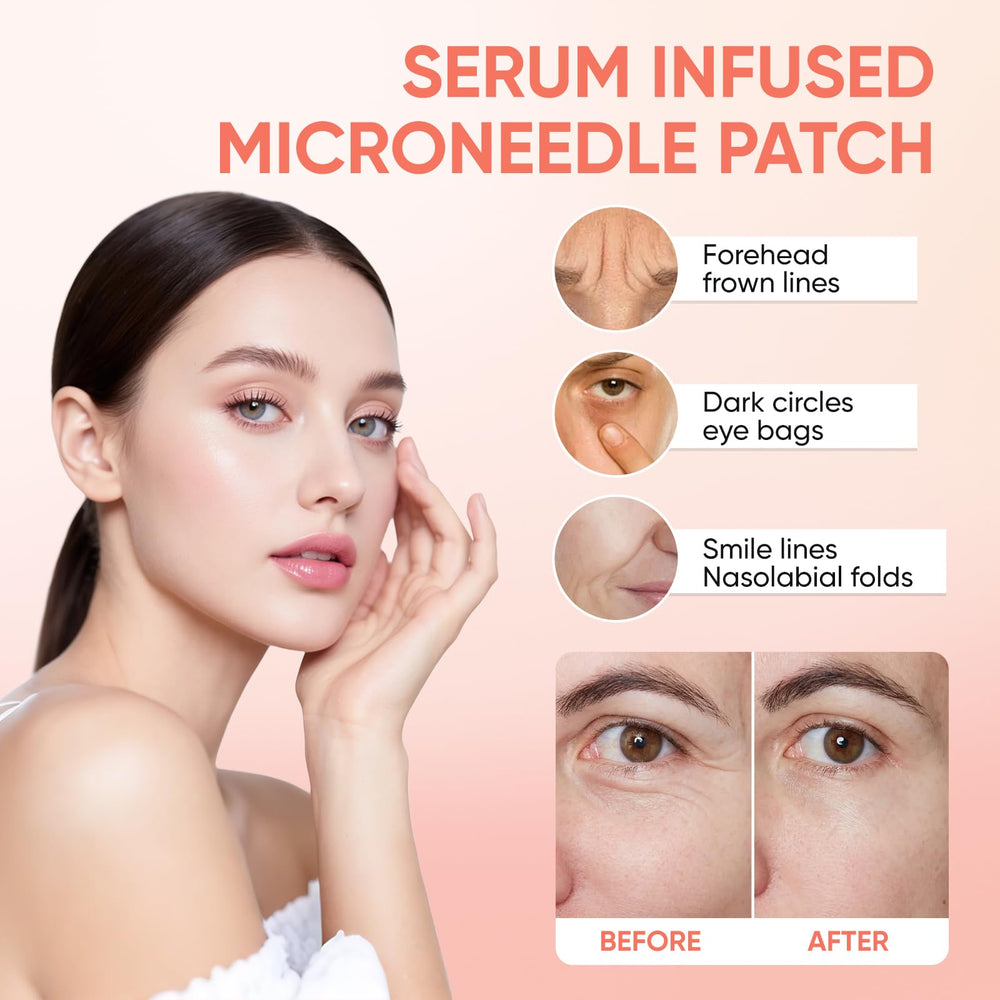 NOVALIFT MicroGlow Parches Ojos: aplicación de parches para reducir la hinchazón matutina