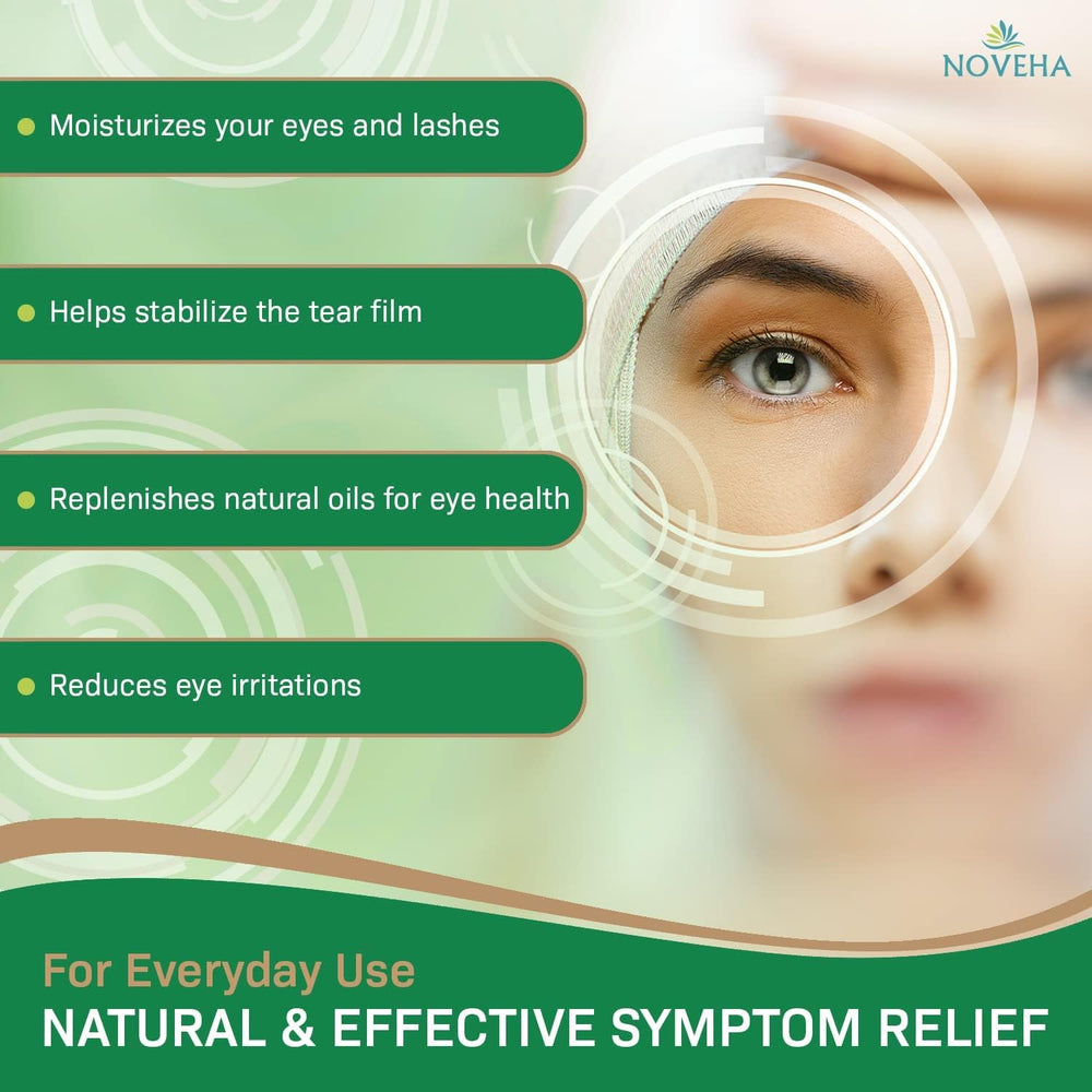 NOVEHA toallitas-ojos-tea-tree-coco-uso-diario cuidan la zona ocular con suavidad.