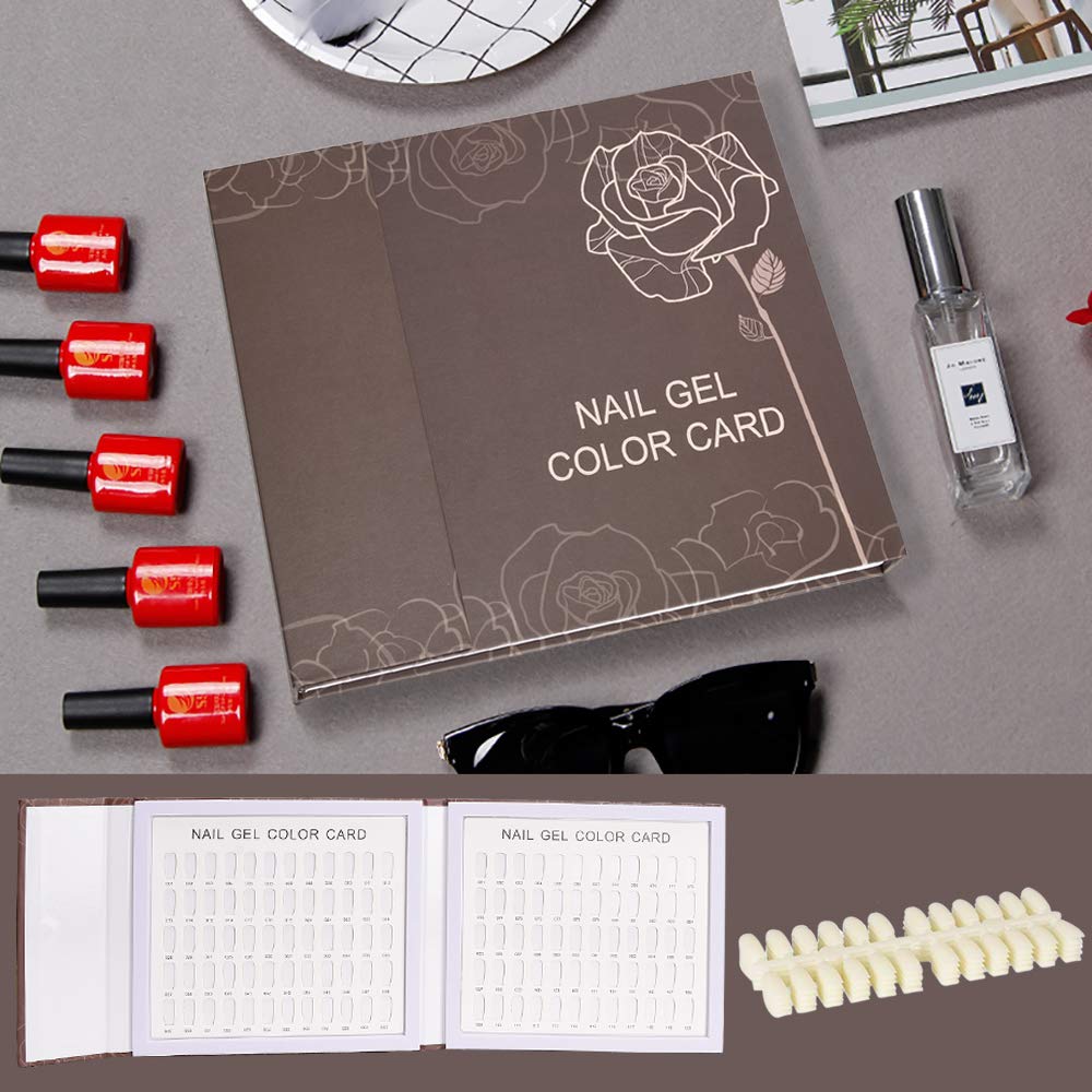 Noverlife presenta las puntas-de-unas-120 para practicar diseños en clientes.