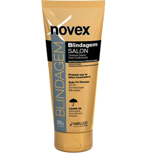 Novex Blindaje Térmico Protector, botella frontal, protege contra calor y desvanecimiento.