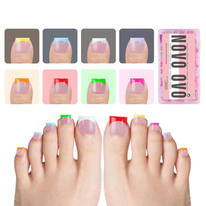 NOVO OVO Frances: uñas veraniegas listas para pedicura rápida