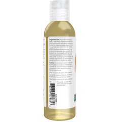  NOW Foods Solutions aceite de semilla de albaricoque, frasco claro y protector ultravioleta