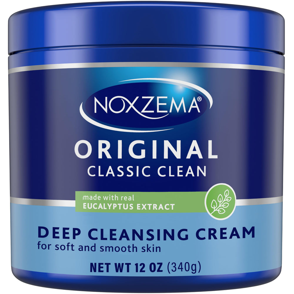 Noxzema Classic crema de limpieza profunda en jarra para piel limpia y suave