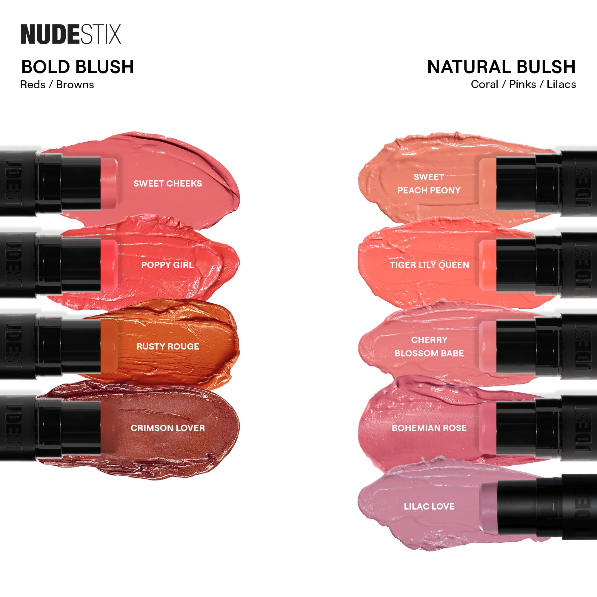 Nudestix Nudies Bloom ingredientes veganos para una experiencia limpia.