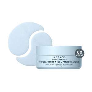 Parche ocular NuFACE IonPlex Hydra-Gel listo para hidratar y revitalizar la mirada.