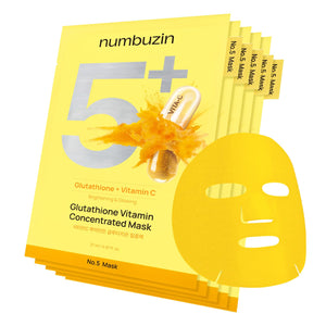 Numbuzin No.5: brillo inmediato para piel radiante.