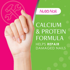 Nutra Nail brocha de aplicación para uñas limpias y cuidadas.