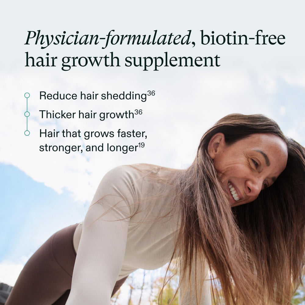Nutrafol Mujer: ingredientes vegetales clave para cabello saludable.
