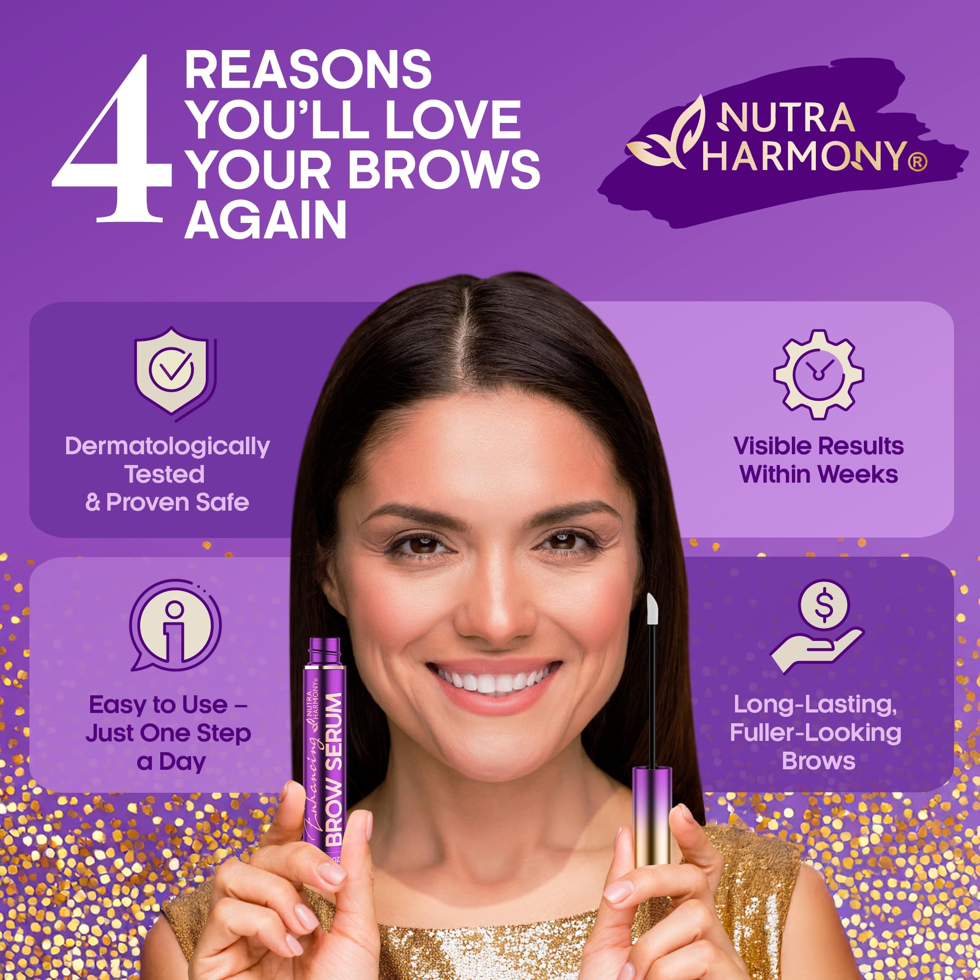 NUTRAHARMONY sin fragancia y suave, cuidado dermato probada para uso diario.