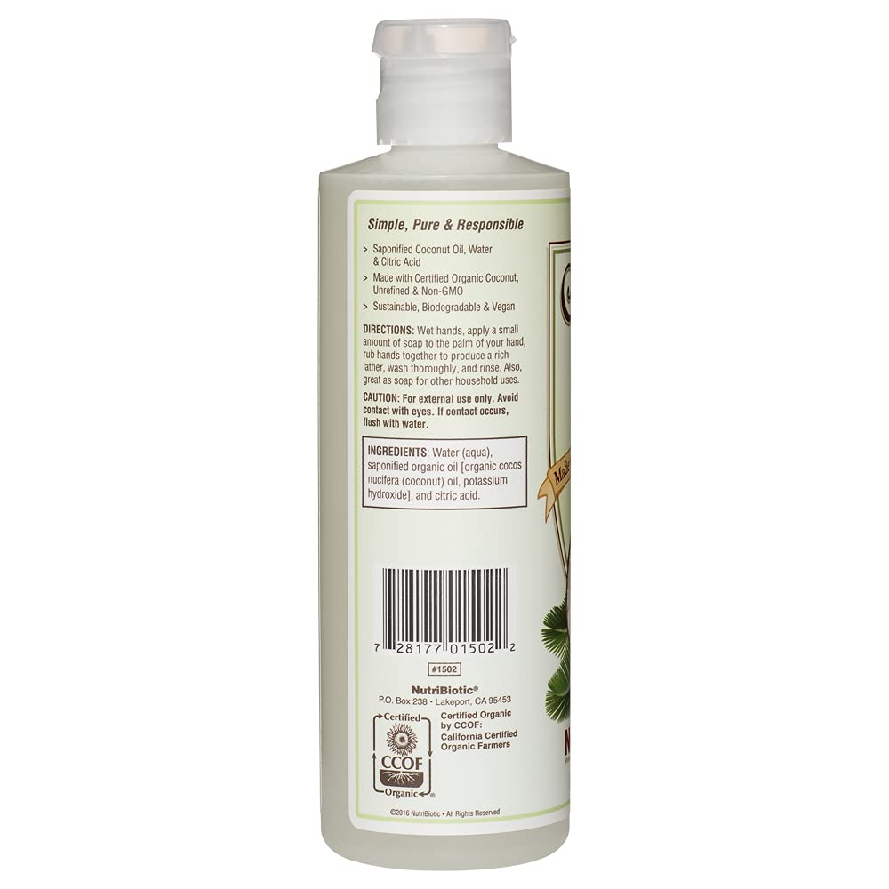 NutriBiotic Jabon orgánico biodegradable, elaborado en lotes pequeños para calidad y cuidado ambiental.