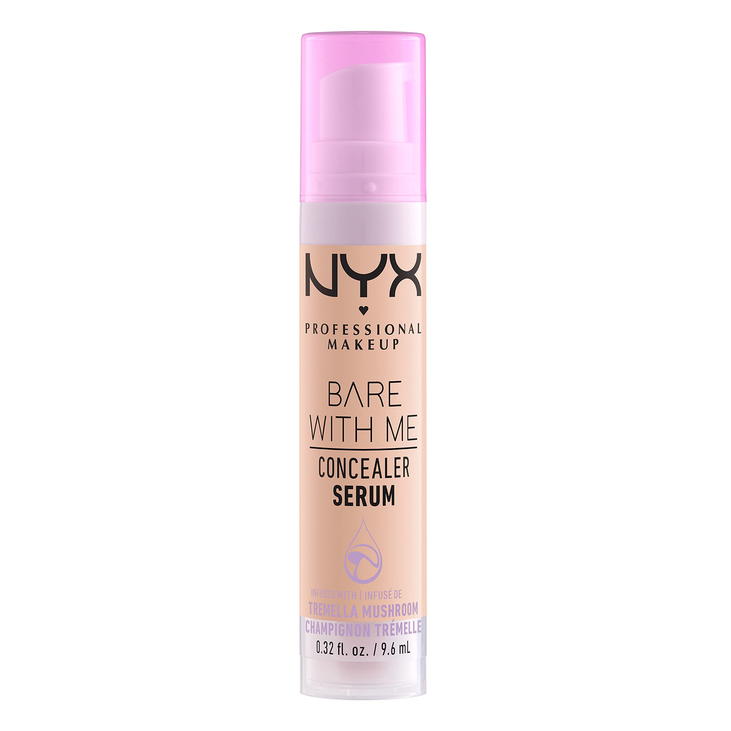 NYX Bare With Me Concealer Serum: acabado natural y ligero sin peso