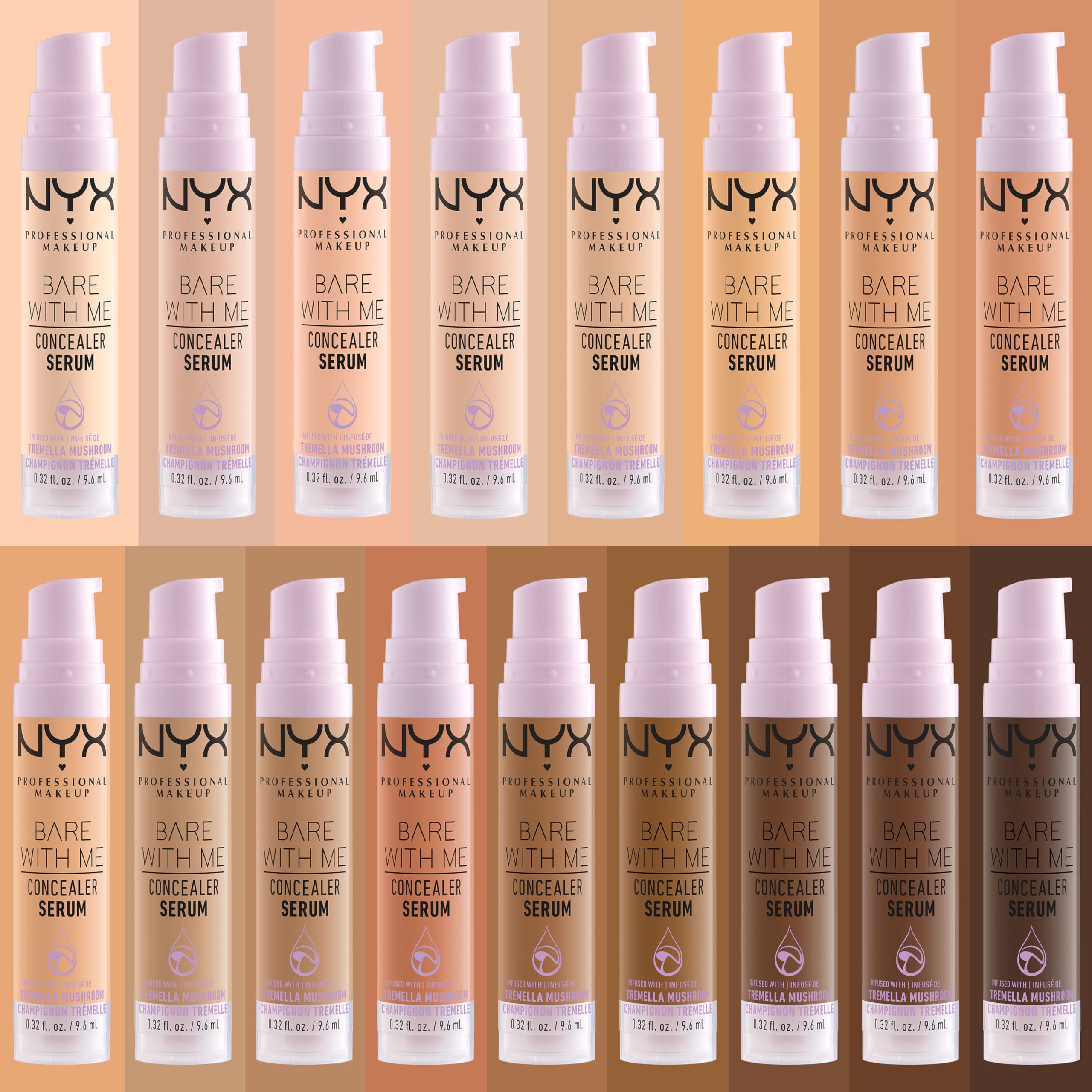 Uso en la zona de ojos con corrector en suero de NYX