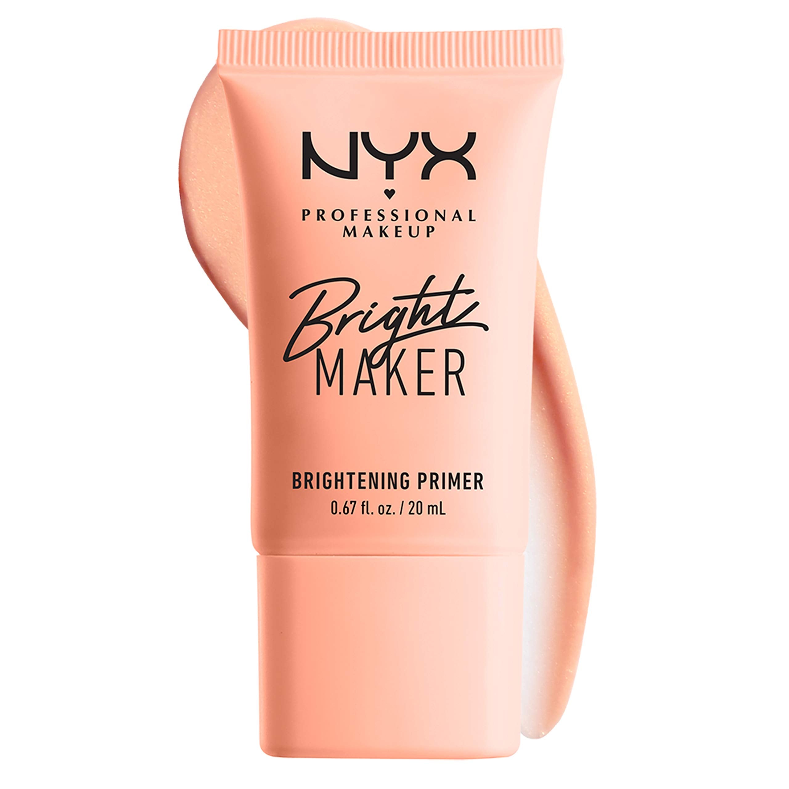 NYX Professional Makeup iluminador-primer para aplicación rápida y lienzo suave.
