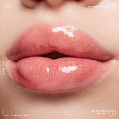 NYX Butter Gloss Bling ofrece un acabado brillante tipo cristal que destaca.