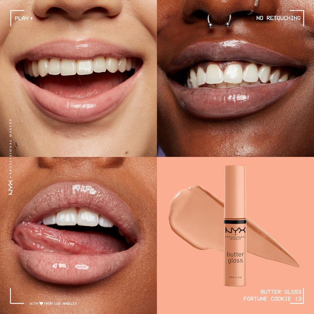 Brillo suave que realza el aspecto natural de los labios y mantiene una sensación ligera