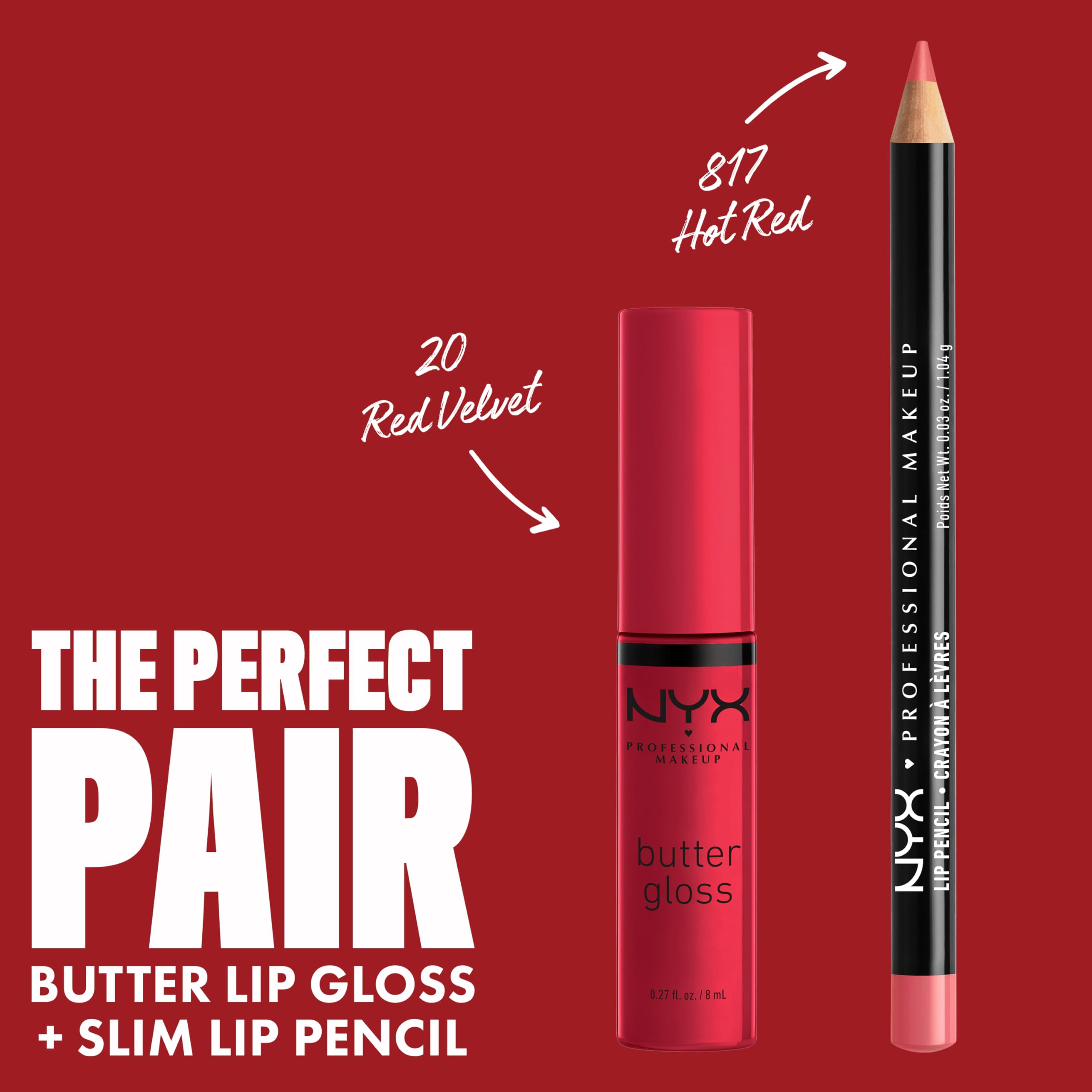 NYX Butter Gloss: no-sticky-brillo-labios para comodidad todo el día.