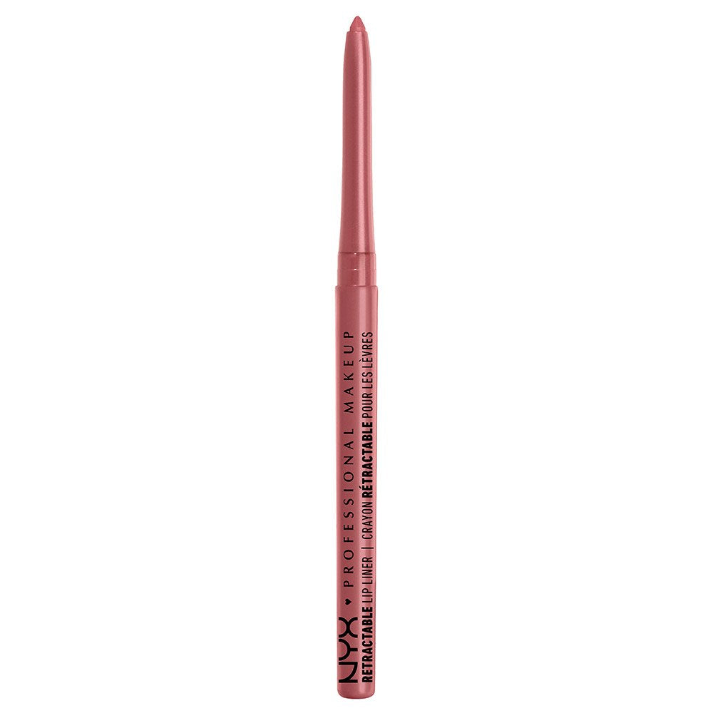 NYX delineador labial mecánico rosa neutro para delineado suave y duradero.