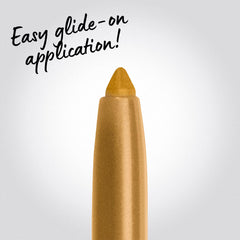 NYX Professional Makeup delineador mecánico dorado, pigmento intenso para definición rápida sin afilar.