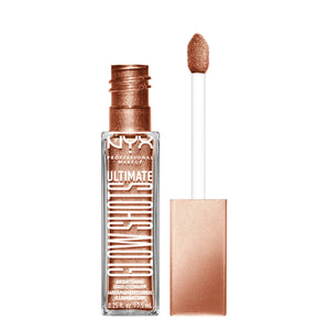 NYX PROFESSIONAL MAKEUP sombra líquida destello luminoso para un look duradero.