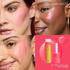 NYX Fat Cheeks Blush Guava Gush, fórmula hidratante para hidratación durante el día.
