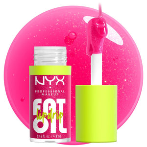 NYX PROFESSIONAL MAKEUP Fat Oil Lip Drip - brillo labial suave y no pegajoso, hidratación prolongada