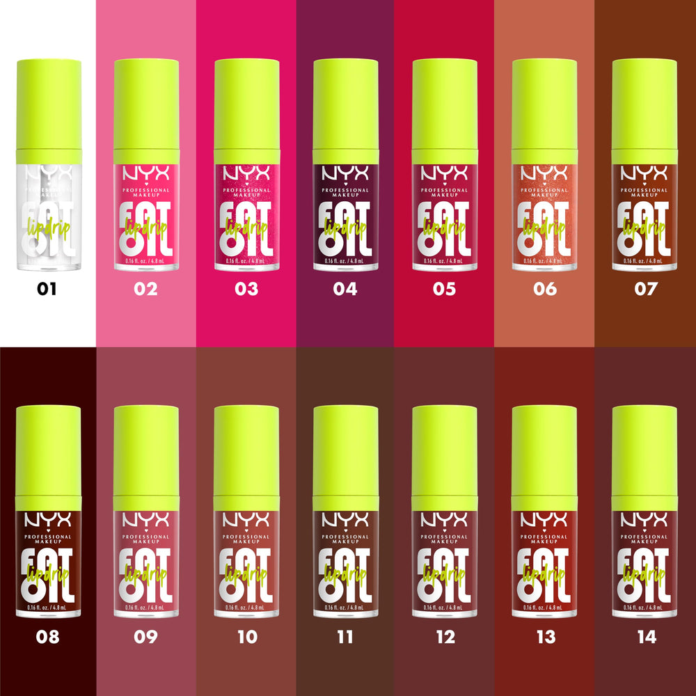 NYX Fat Oil Lip Drip color sutil para looks versátiles.