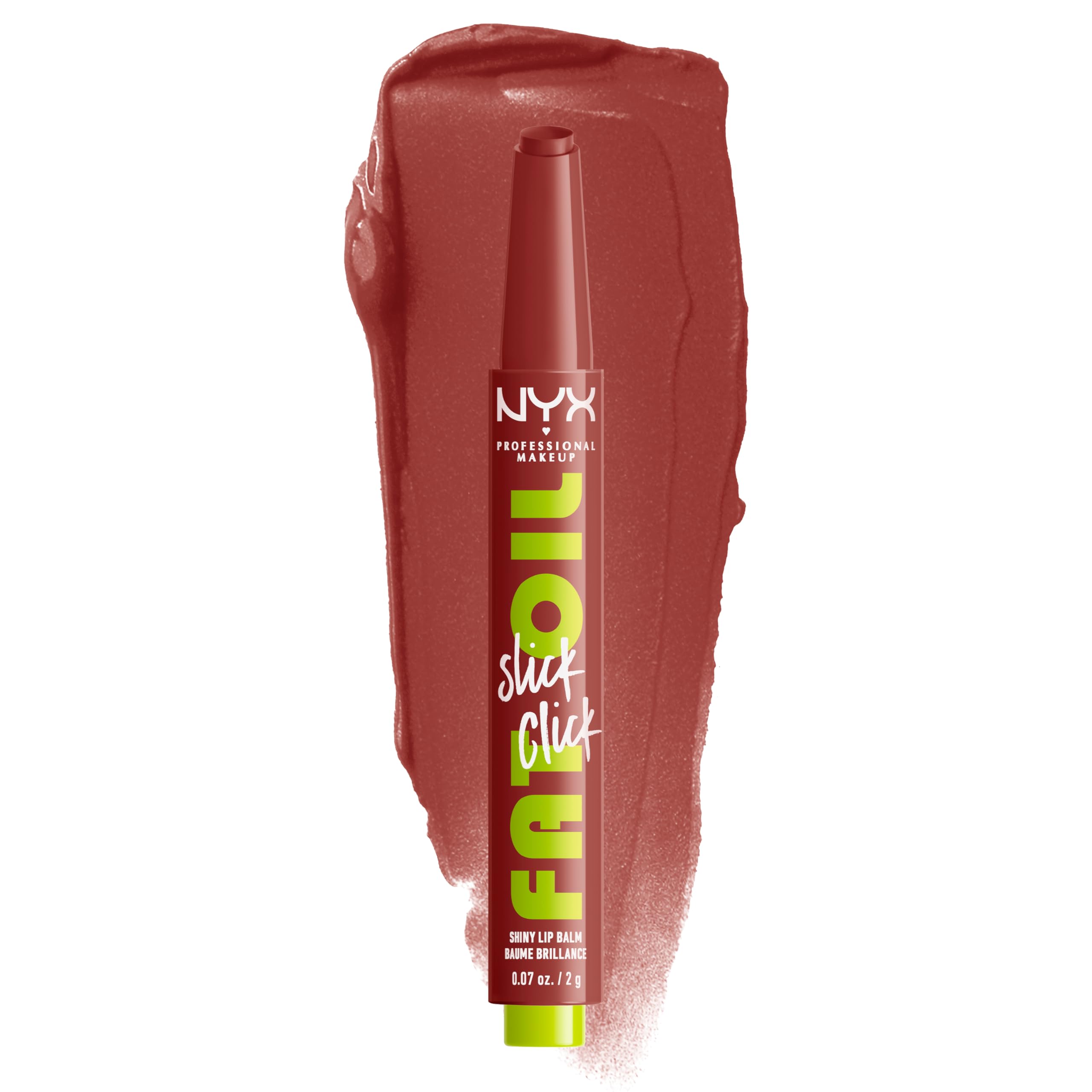 Empaque de NYX Fat Oil Slick Click para retoques durante el día