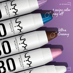 NYX Jumbo Matcha: delineado flexible que se desliza sin esfuerzo para looks finos.