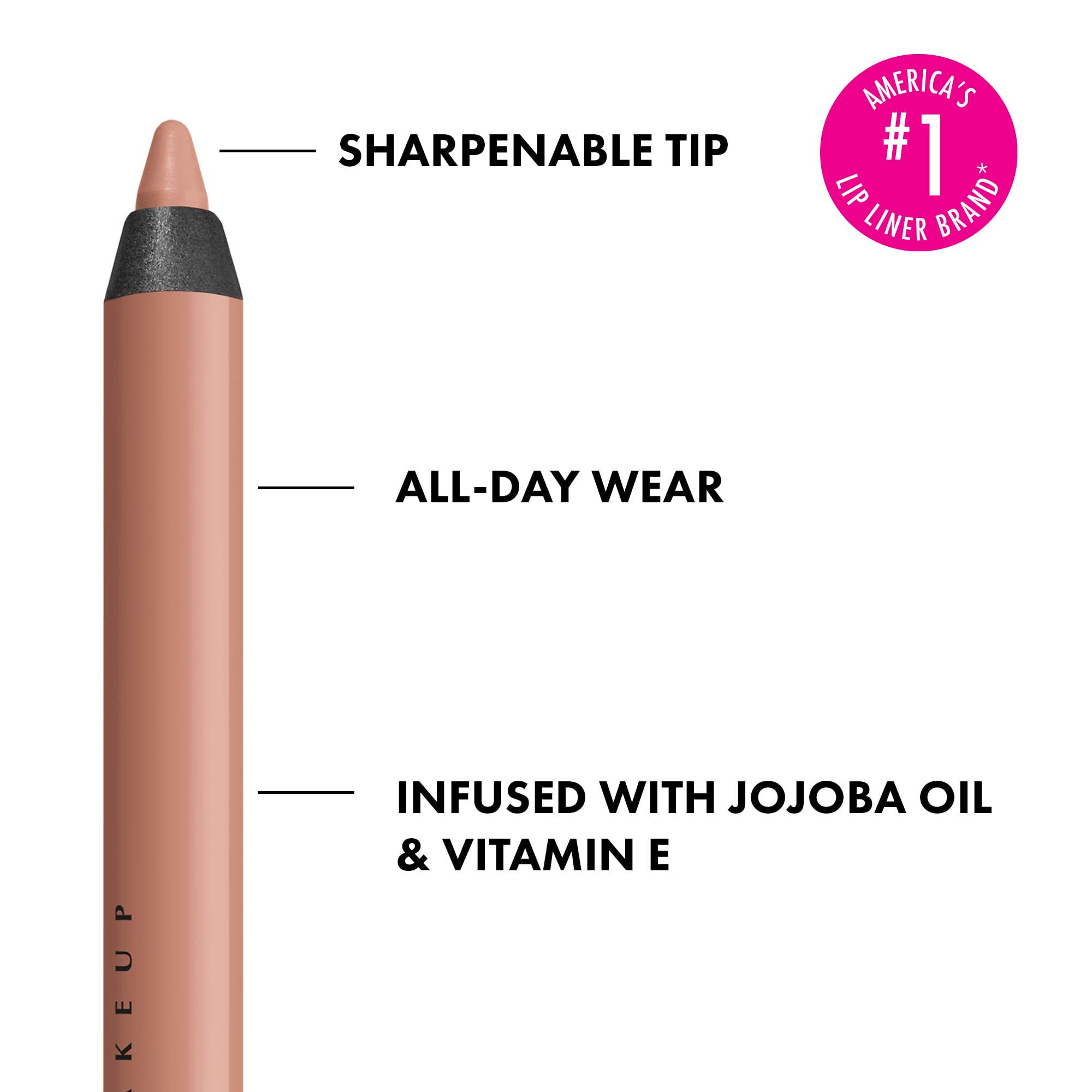 NYX Line Loud delineador labios acabado mate suave y duradero.